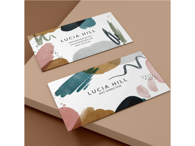 Création De Cartes De Visite Personnalisées - Design Unique Par Un Pro