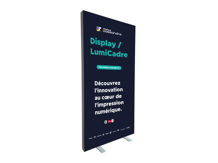 LumiCadre  Totem lumineux pliable