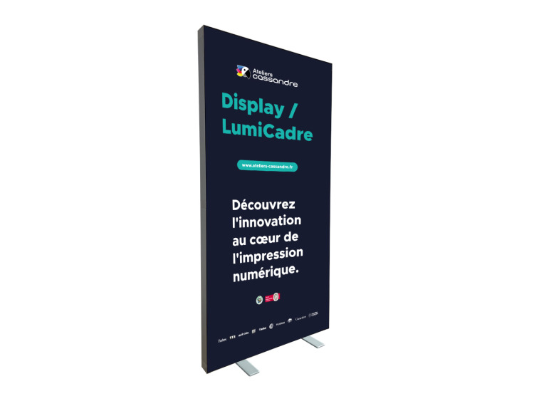 LumiCadre | Totem lumineux pliable